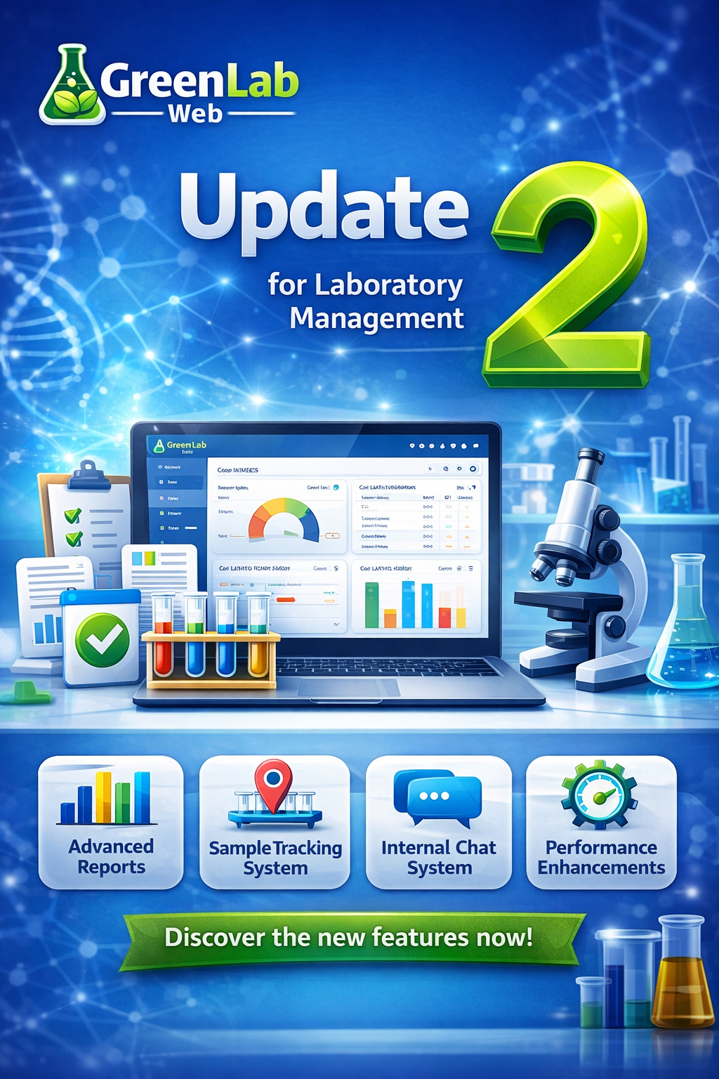 إطلاق النسخة 2.0 من نظام Green Lab Web